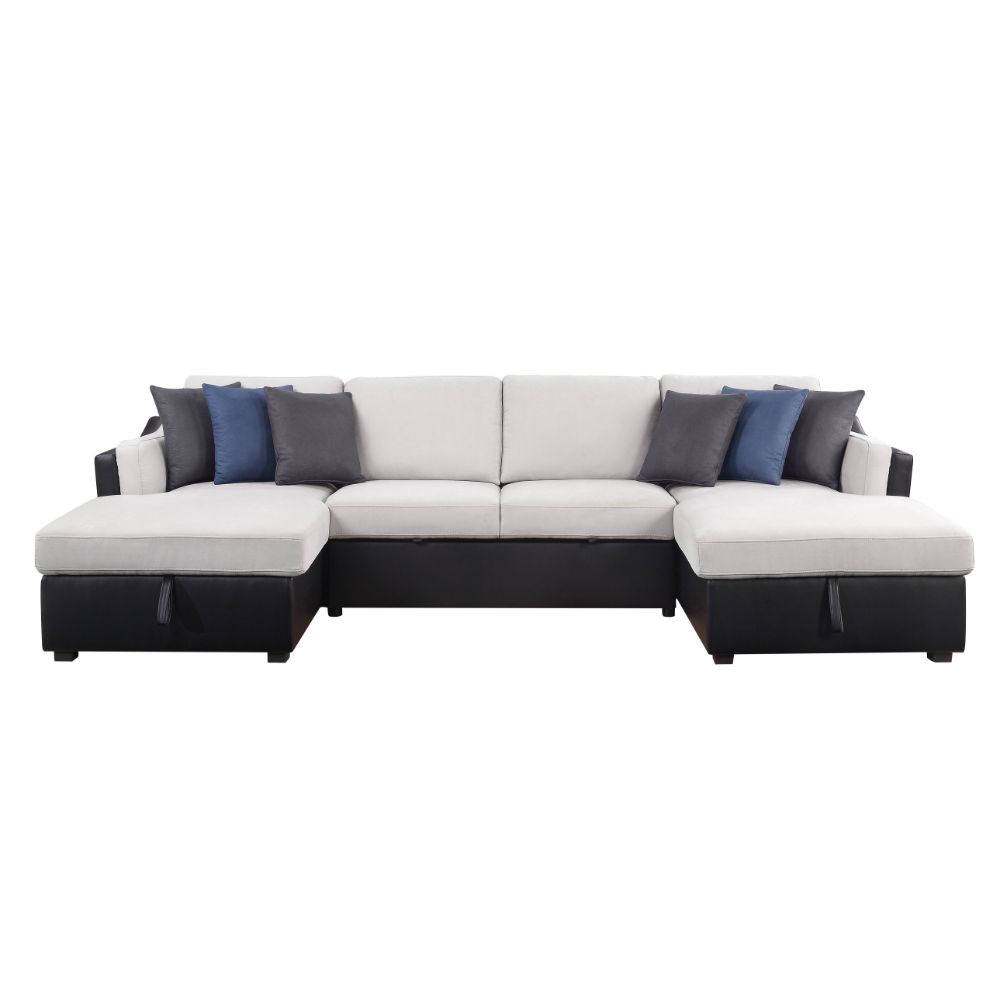 Merill Sectional Sofa By Acme Furniture | Sectional | Modishstore - 2