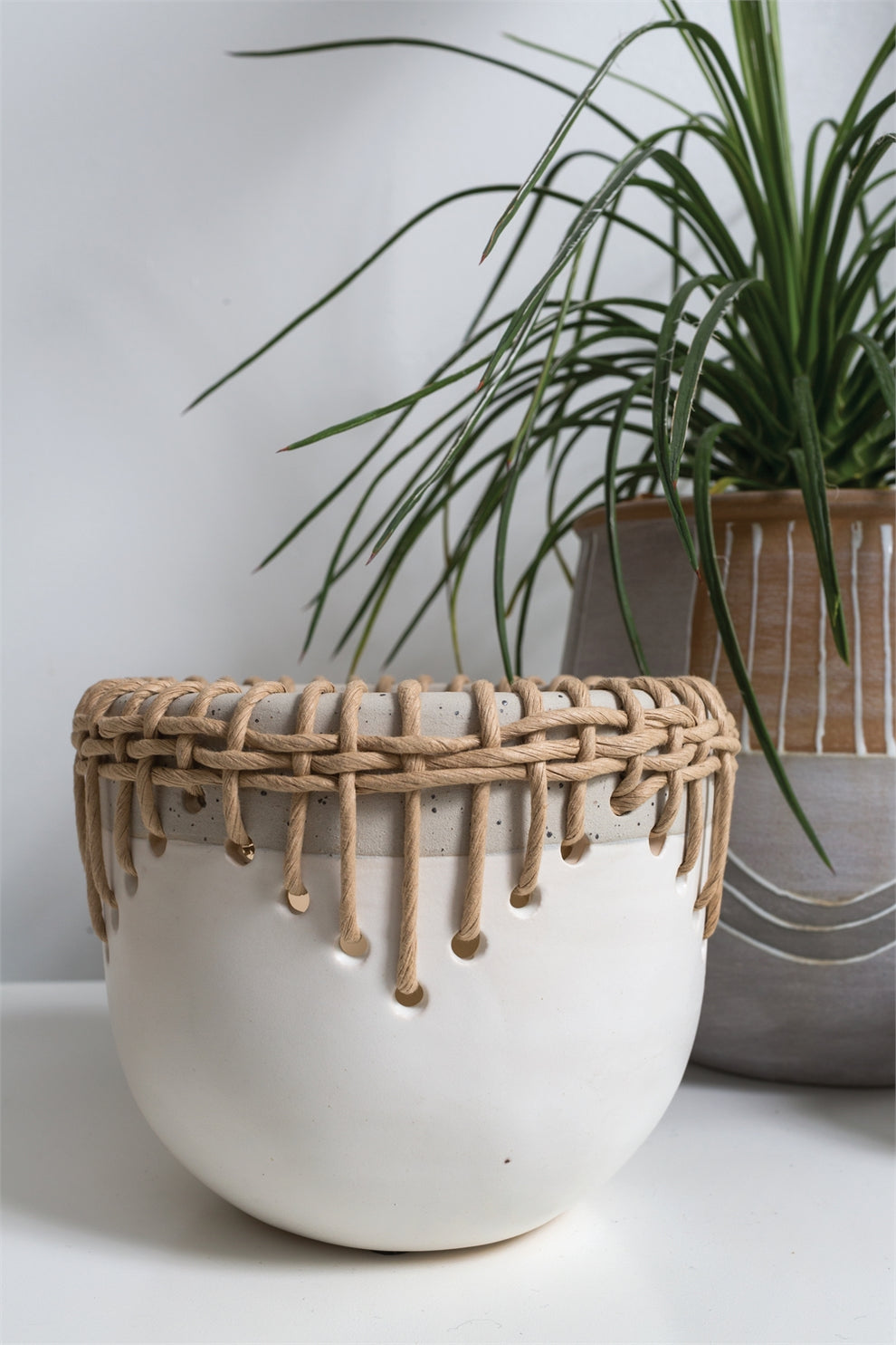 Hideaway Pot Set Of 4 By Accent Decor | Planters, Troughs & Cachepots | Modishstore - 1