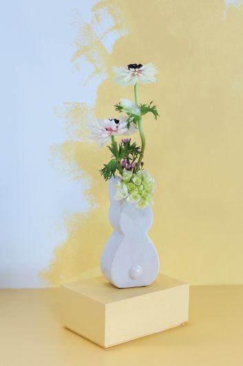 Binx Bunny Budvase Set Of 3 By Accent Decor | Vases | Modishstore