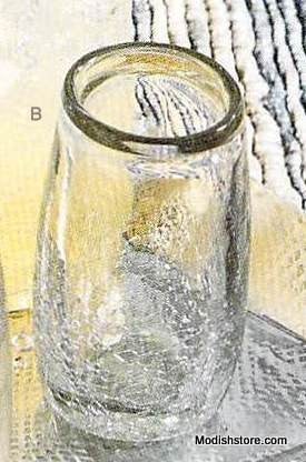 Roost Crackle Glasses - Set Of 6