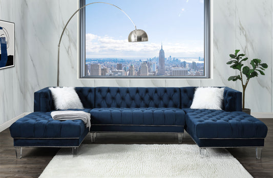 Ezamia Sectional Sofa By Acme Furniture | Sectional | Modishstore