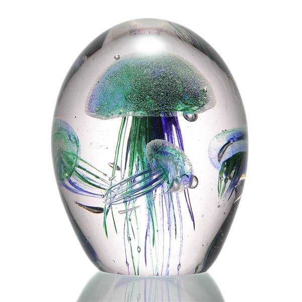 AG Green and Blue Jellyfish Qu By SPI Home | Home Accents | Modishstore-2