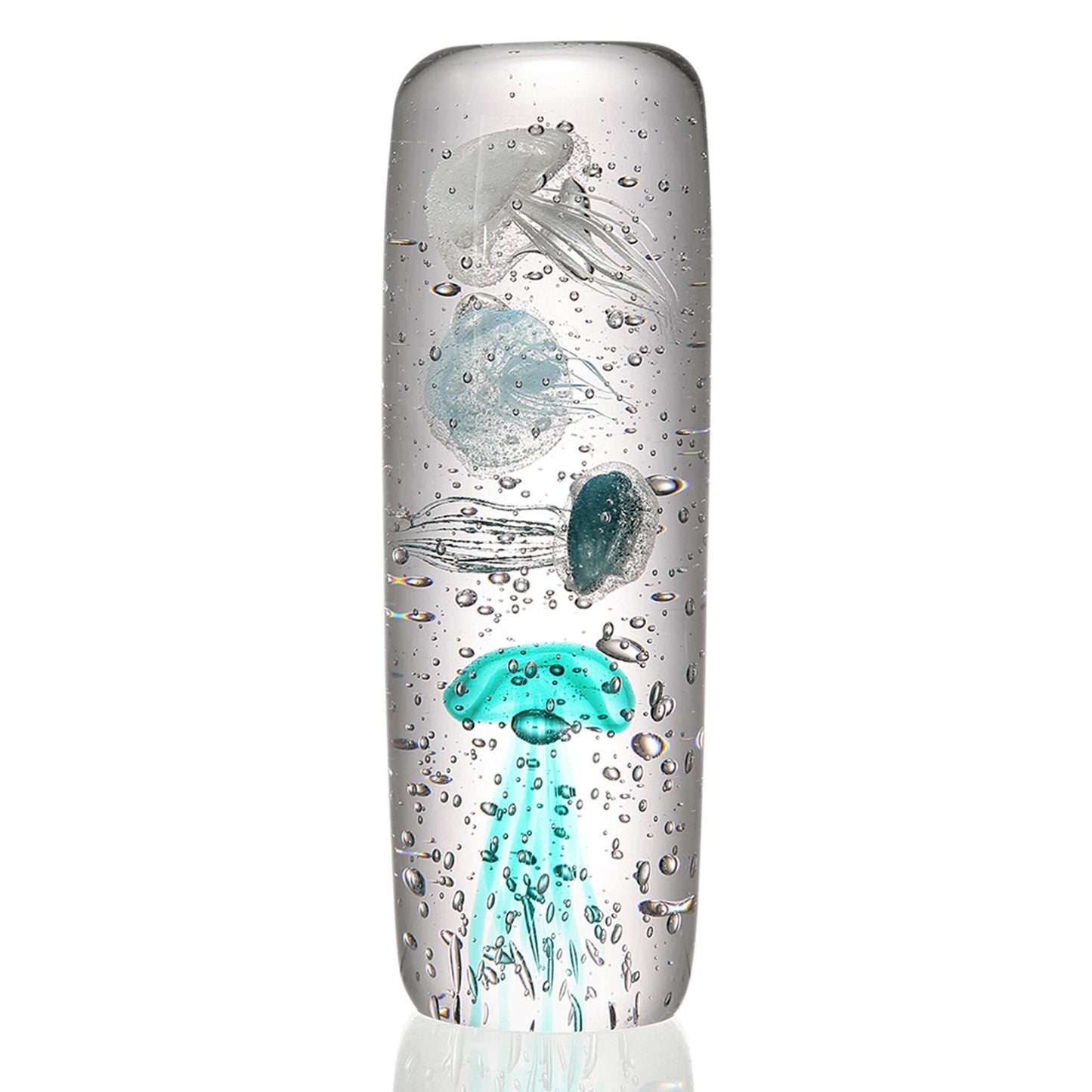 AG Large Blue Jellyfish Quarte By SPI HOME | Sculptures | Modishstore