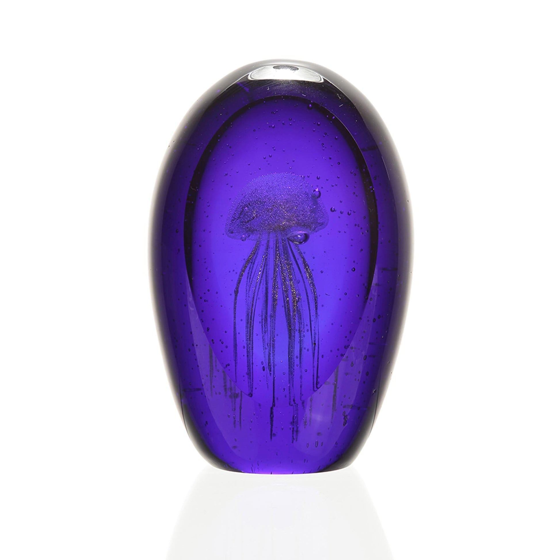 AG Gold Jellyfish in Cobalt By SPI HOME | Sculptures | Modishstore