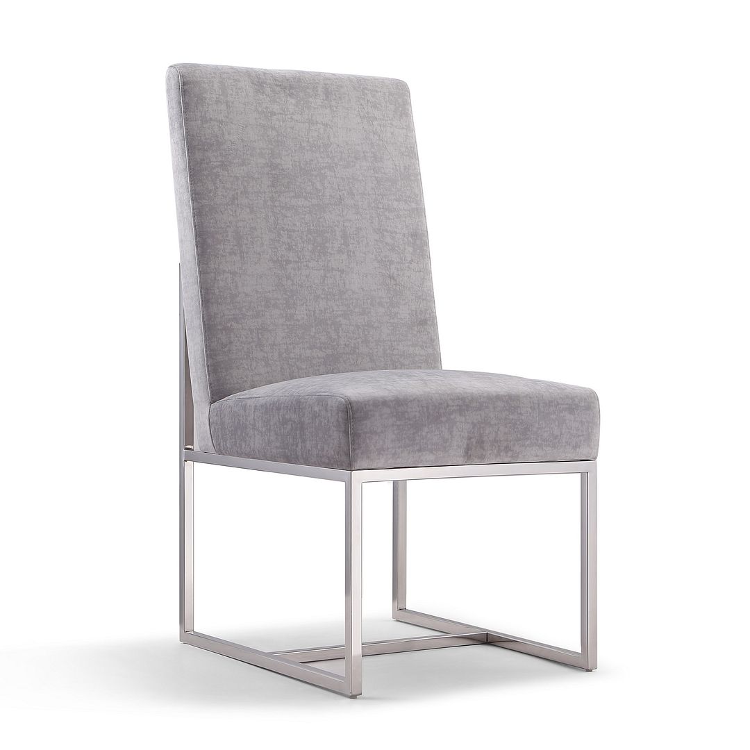 Manhattan Comfort Element Grey Dining Chairs (Set of 8) | Dining Chairs | Modishstore - 5