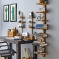 Takara™ Column Shelf Set of 2 By Texture Designideas | Wall Shelf | Modishstore-2