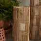 Brio Wood Woven Lantern Shade/Plant Stand By Accent Decor- 2 Sizes | Lanterns | Modishstore - 2