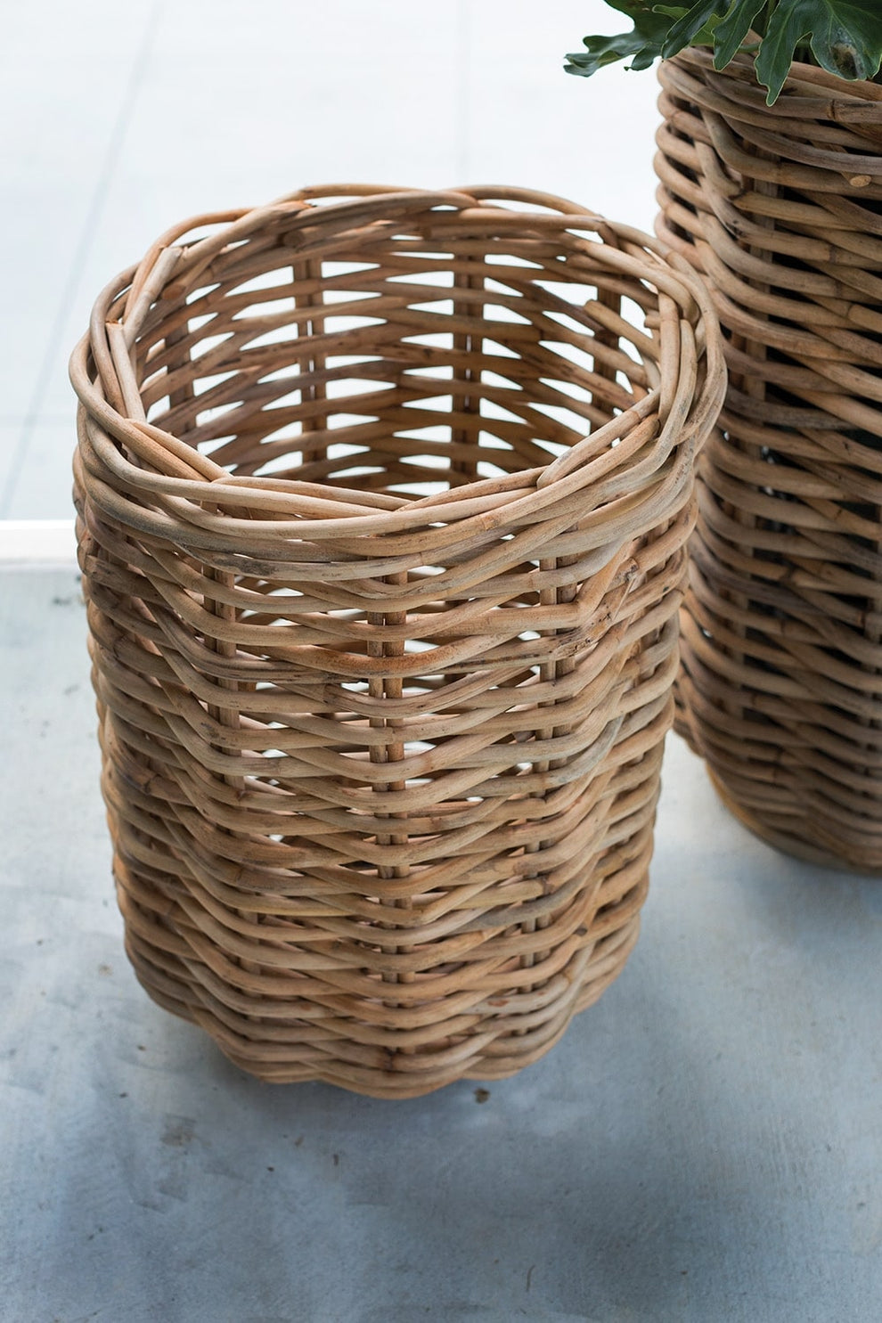 Kaya Basket By Accent Decor | Outdoor Planters, Troughs & Cachepots | Modishstore - 1