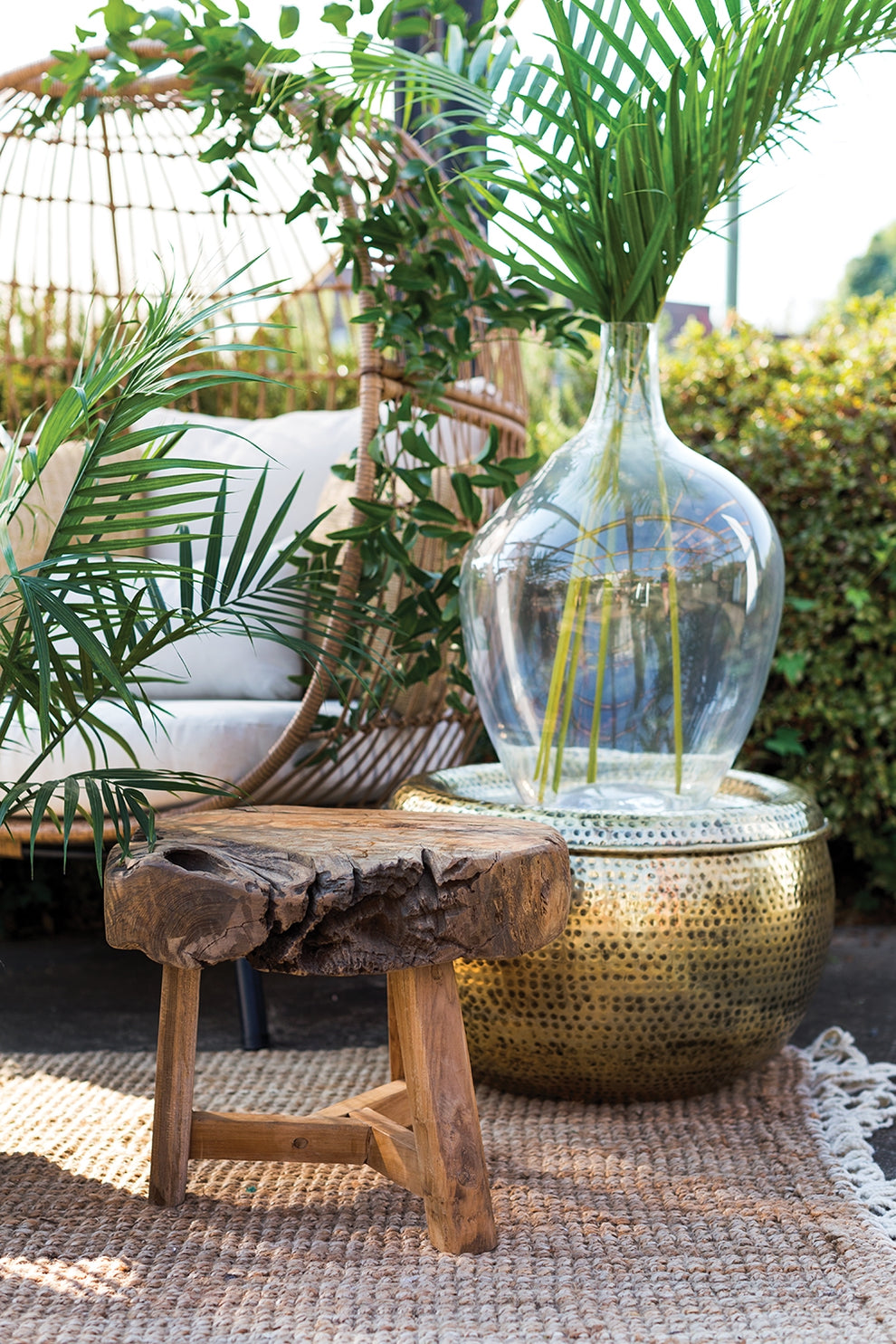 Burchen Plant Stand By Accent Decor | Stands | Modishstore - 2