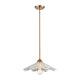 Radiance 1-Light Pendant with Clear Textured Glass by ELK Lighting-2