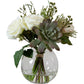 Uttermost Belmonte Floral Bouquet & Vase | Modishstore | Vases-2