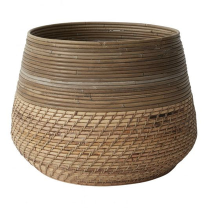 Guild Woven Cane Planter Collection By Accent Decor-3 Shapes | Planters, Troughs & Cachepots | Modishstore - 5
