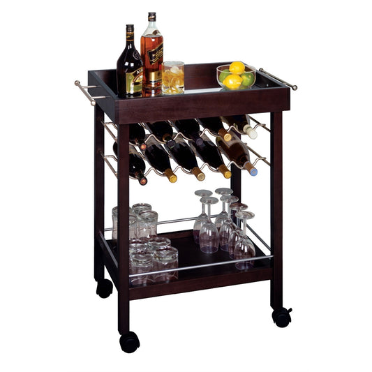 Johnnie Bar Cart By Winsome Wood