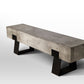Modrest Haring Modern Concrete Bench | Modishstore | Stools & Benches