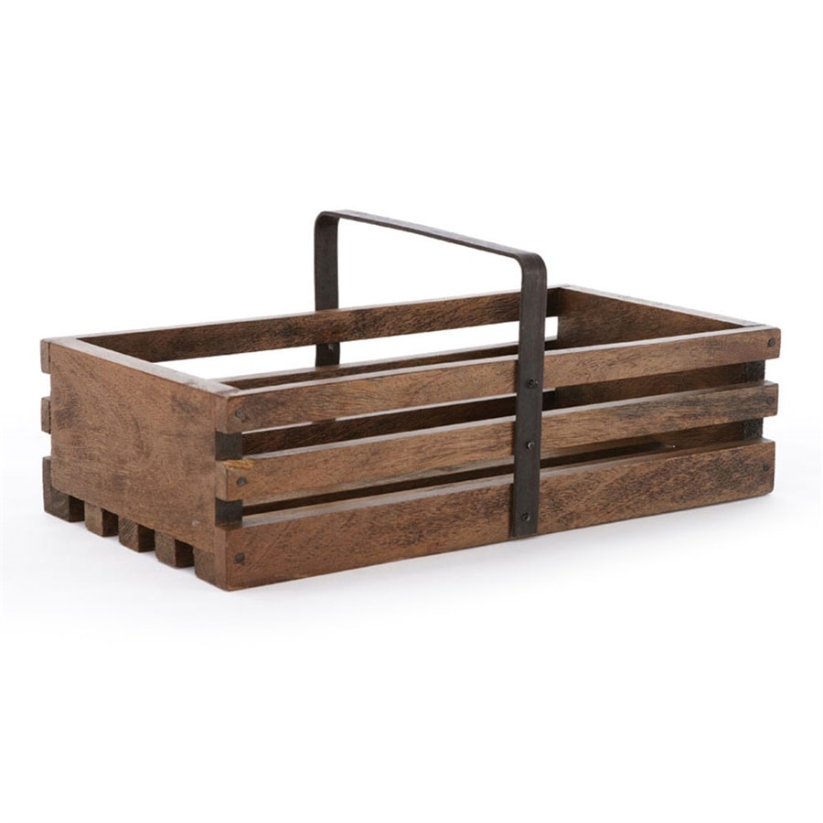 Planter Basket, Wood Gathering Trug By Napa Home And Garden | Planters, Troughs & Cachepots | Modishstore