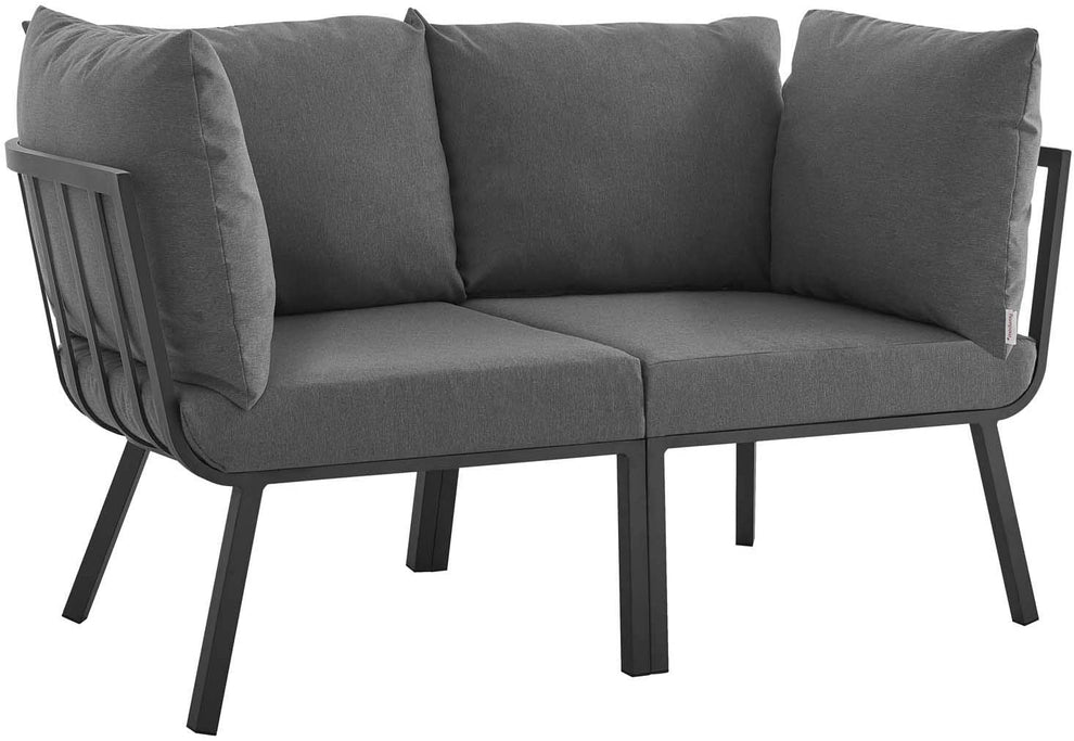 Modway Riverside 2 Piece Outdoor Patio Aluminum Sectional Sofa Set - EEI-3781 | Outdoor Sofas, Loveseats & Sectionals | Modishstore - 23