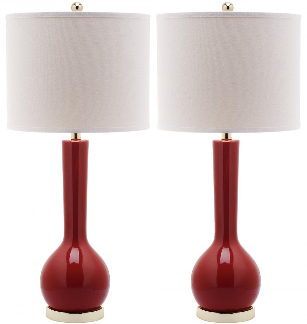 Safavieh Mae Long Neck Ceramic Table Lamp | Table Lamps | Modishstore - 10