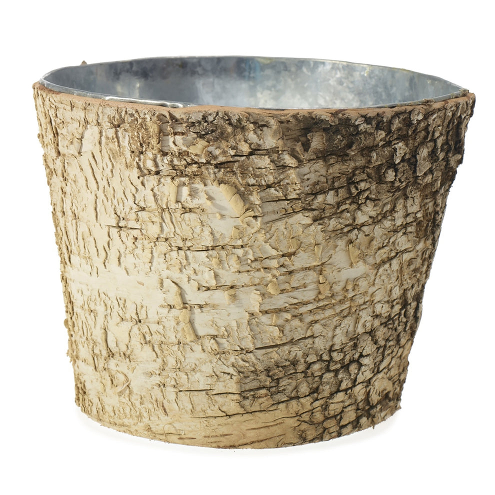 Birch Collection with Zinc Set Of 4 By Accent Decor | Planters, Troughs & Cachepots | Modishstore - 10