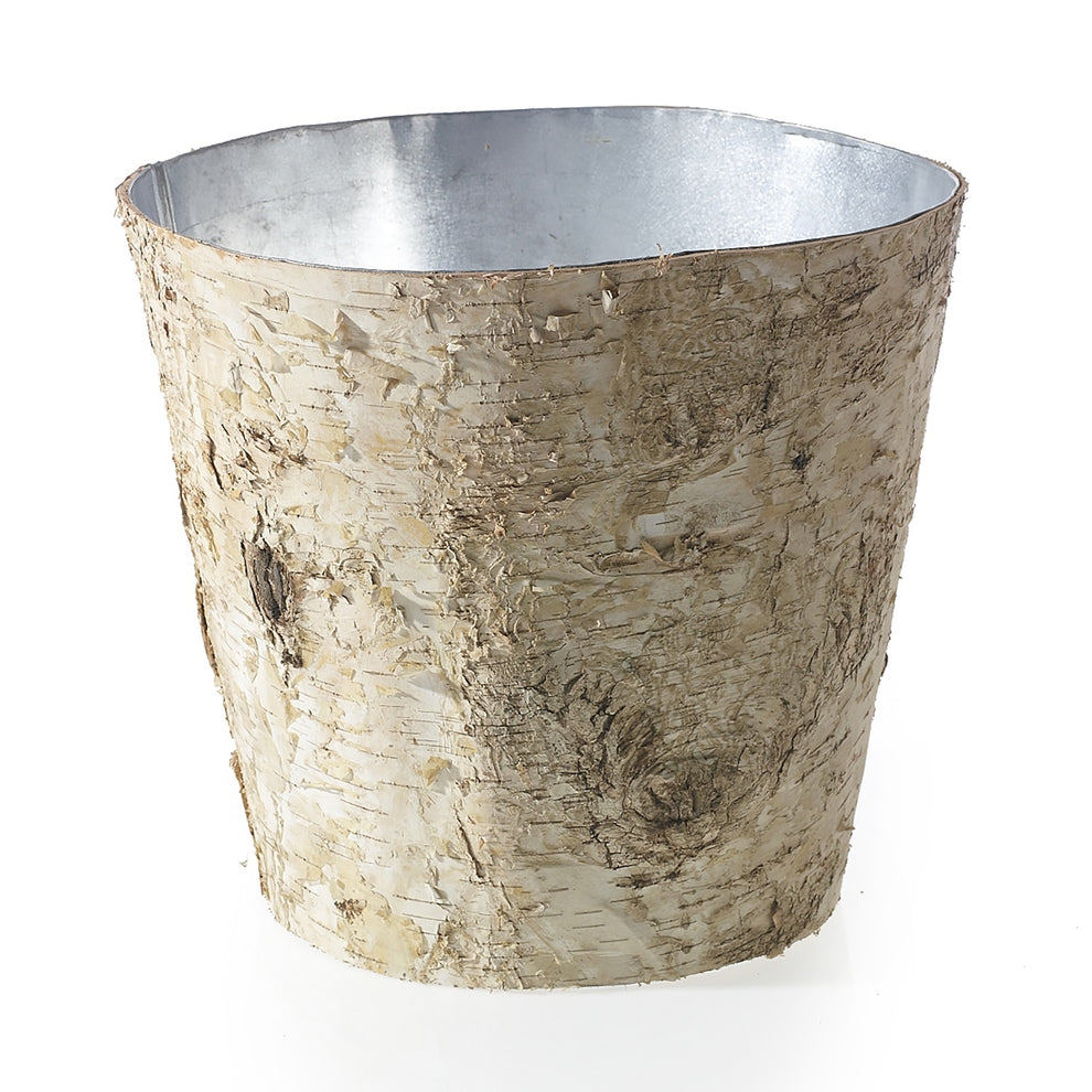 Birch Collection with Zinc Set Of 4 By Accent Decor | Planters, Troughs & Cachepots | Modishstore - 8