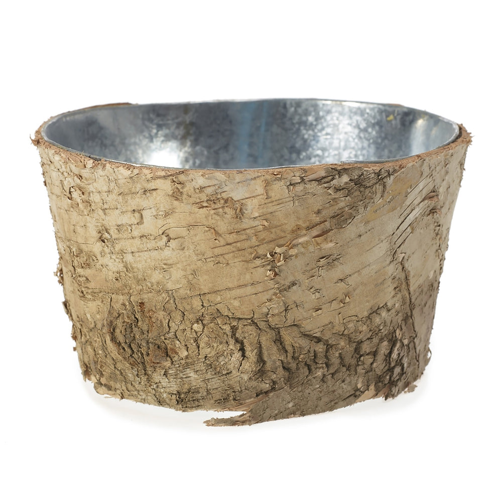 Birch Collection with Zinc Set Of 4 By Accent Decor | Planters, Troughs & Cachepots | Modishstore - 6