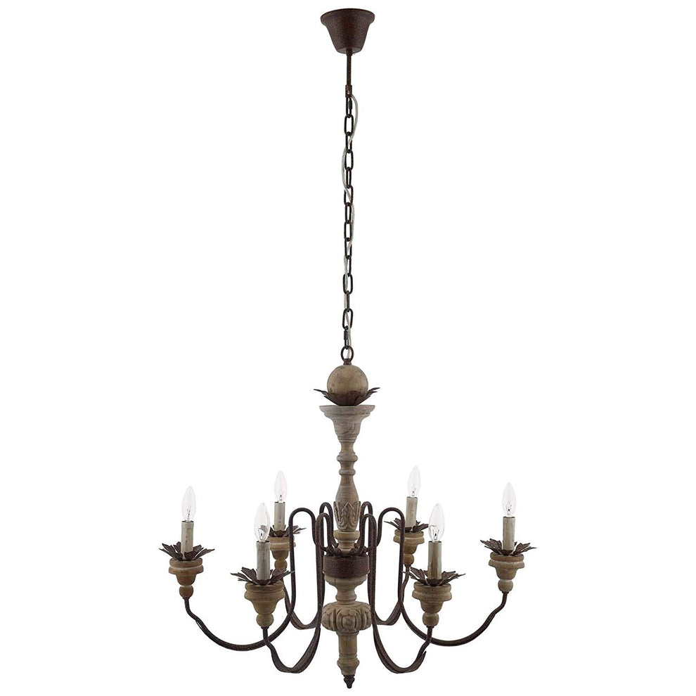 Bountiful Vintage French Pendant Ceiling Light Candelabra Chandelier By Modway - EEI-2888 | Chandeliers | Modishstore - 3