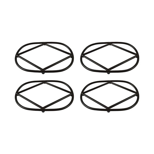 Pomeroy Lex Set of 4 Oval Trivets | Modishstore | Home Accents