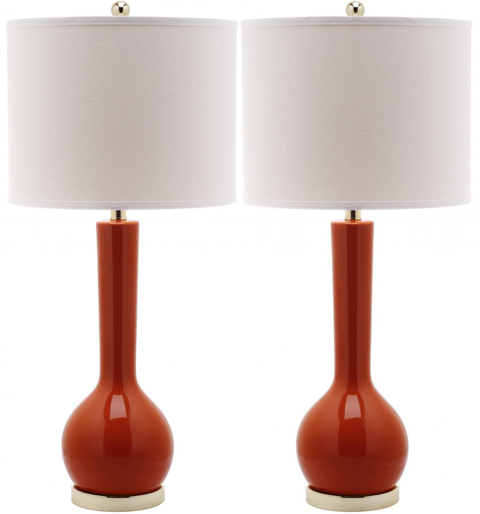 Safavieh Mae Long Neck Ceramic Table Lamp | Table Lamps | Modishstore - 5