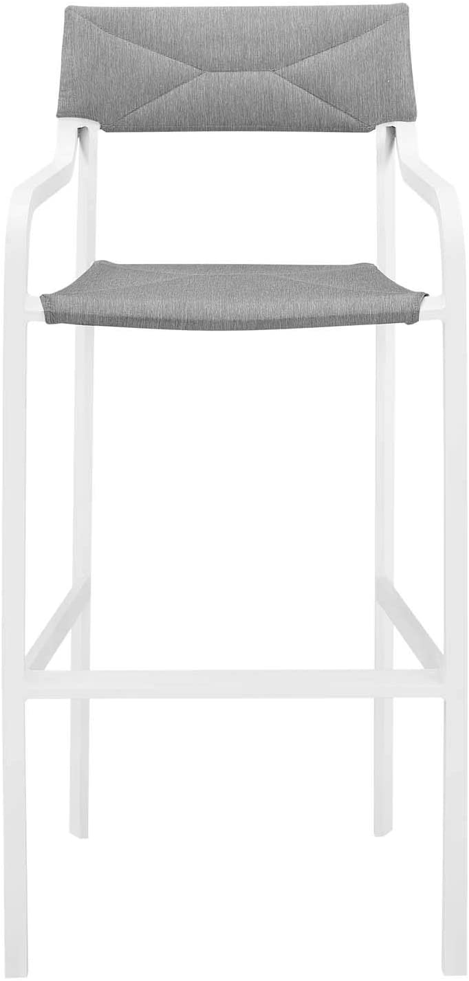 Modway Raleigh Outdoor Patio Aluminum Bar Stool Set of 2 - EEI-3963 | Bar Stools | Modishstore - 11