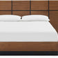 Modway Caima Queen Platform Bed in Walnut | Beds | Modishstore-2