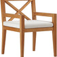 Modway Northlake Outdoor Patio Premium Grade A Teak Wood Dining Armchair | Armchairs | Modishstore-3