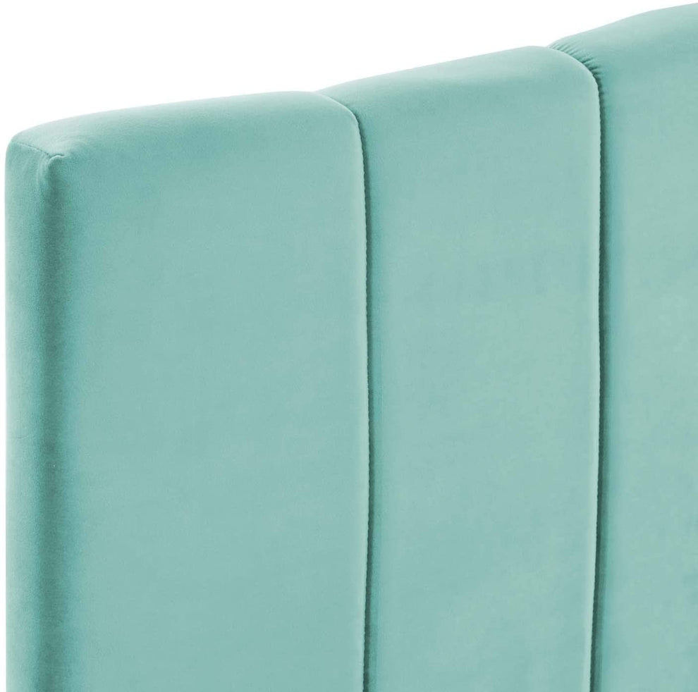 Modway Camilla Channel Tufted Full/Queen Performance Velvet Headboard - MOD-6182 | Headboards | Modishstore - 17