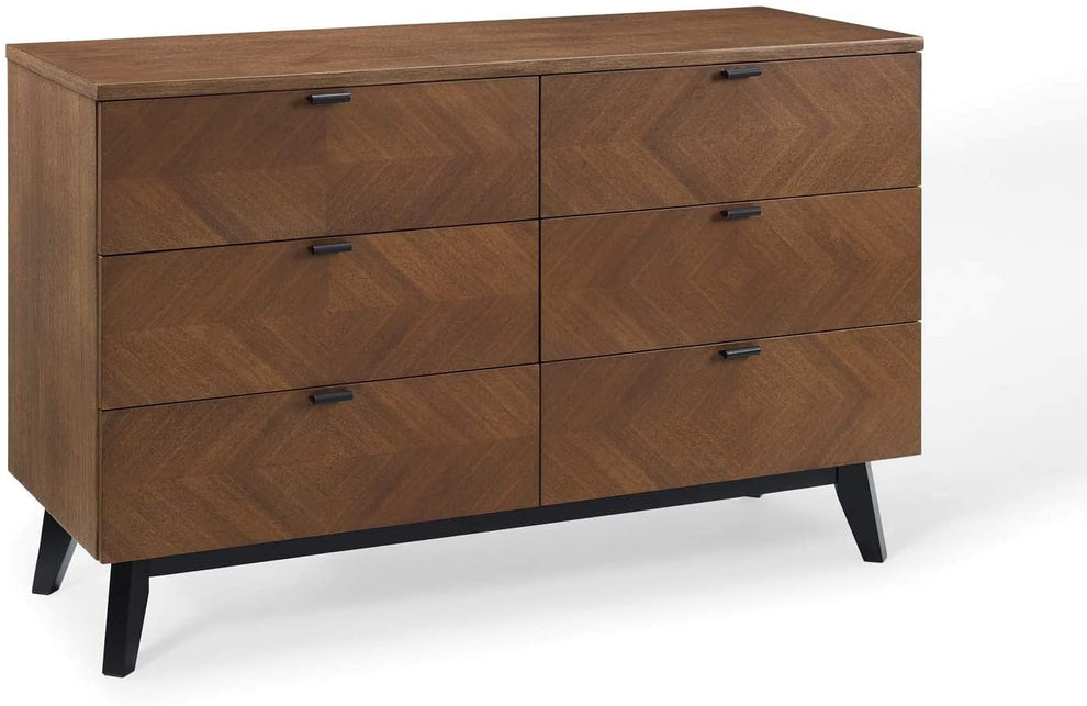 Modway Kali 2 Piece Bedroom Set in Walnut - MOD-6292 | Bedroom Sets | Modishstore - 3