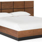 Modway Caima Queen Platform Bed in Walnut - MOD-6187 | Beds | Modishstore - 7