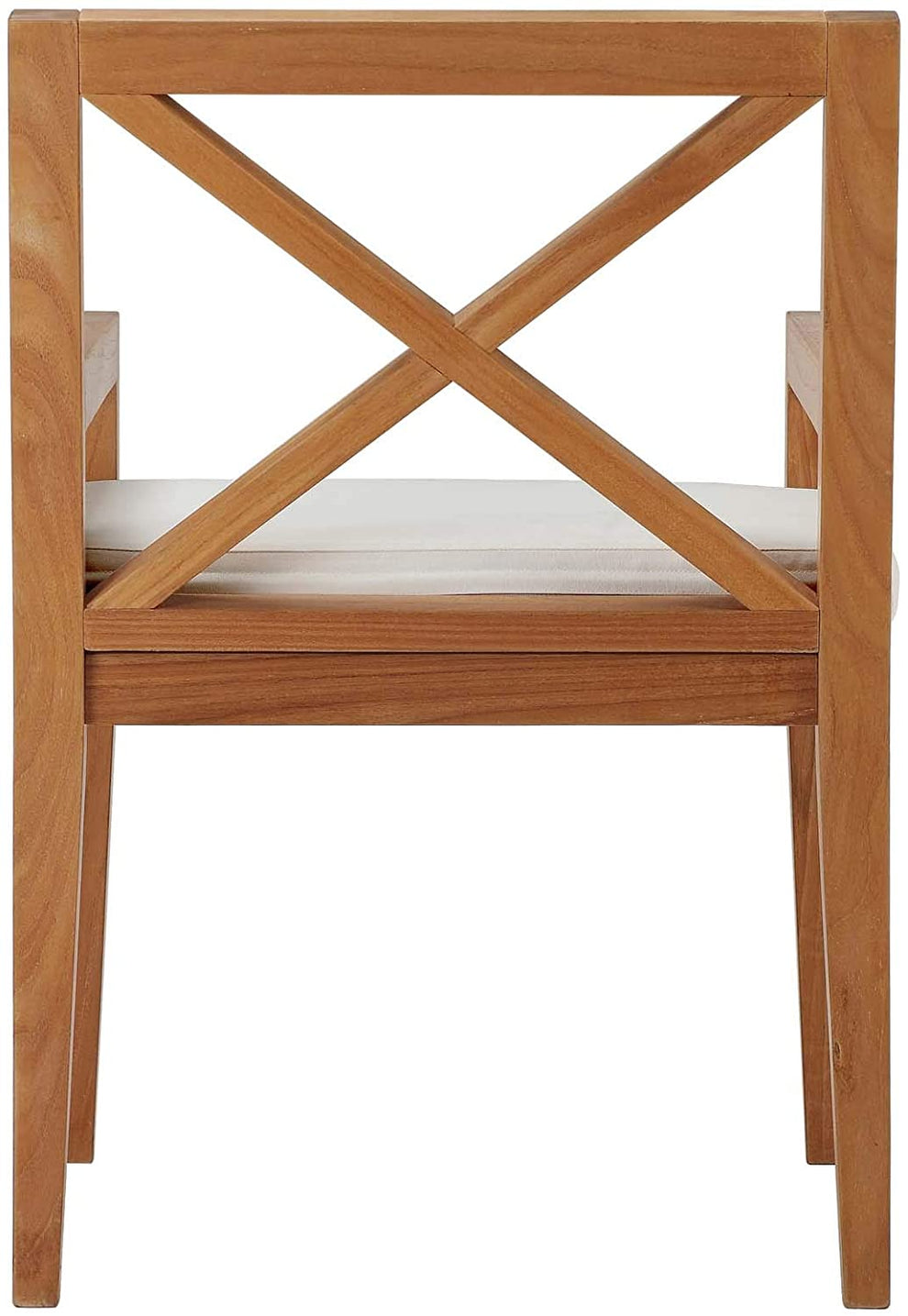 Modway Northlake Outdoor Patio Premium Grade A Teak Wood Dining Armchair - EEI-3426 | Outdoor Chairs | Modishstore - 4