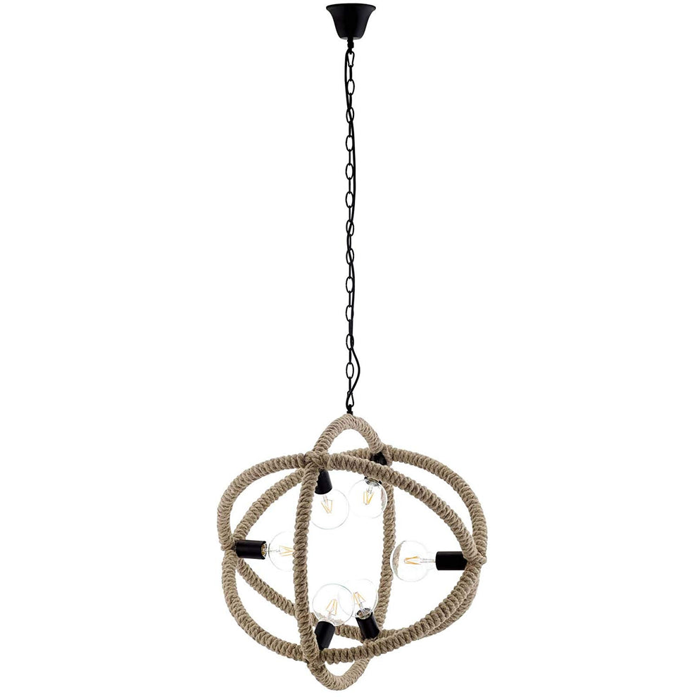 Transpose Rope Pendant Chandelier By Modway - EEI-3076 | Chandeliers | Modishstore - 2