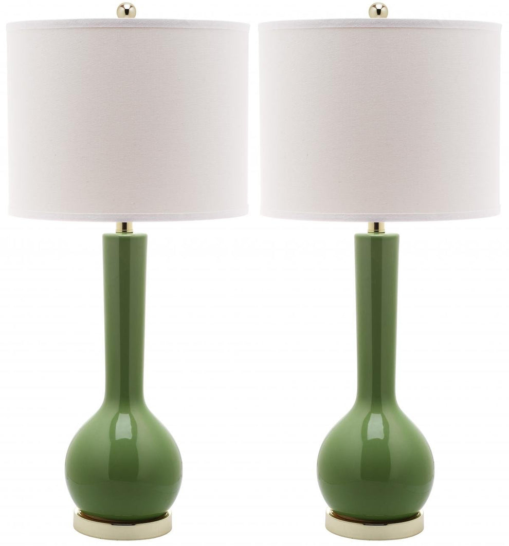 Safavieh Mae Long Neck Ceramic Table Lamp | Table Lamps | Modishstore - 6