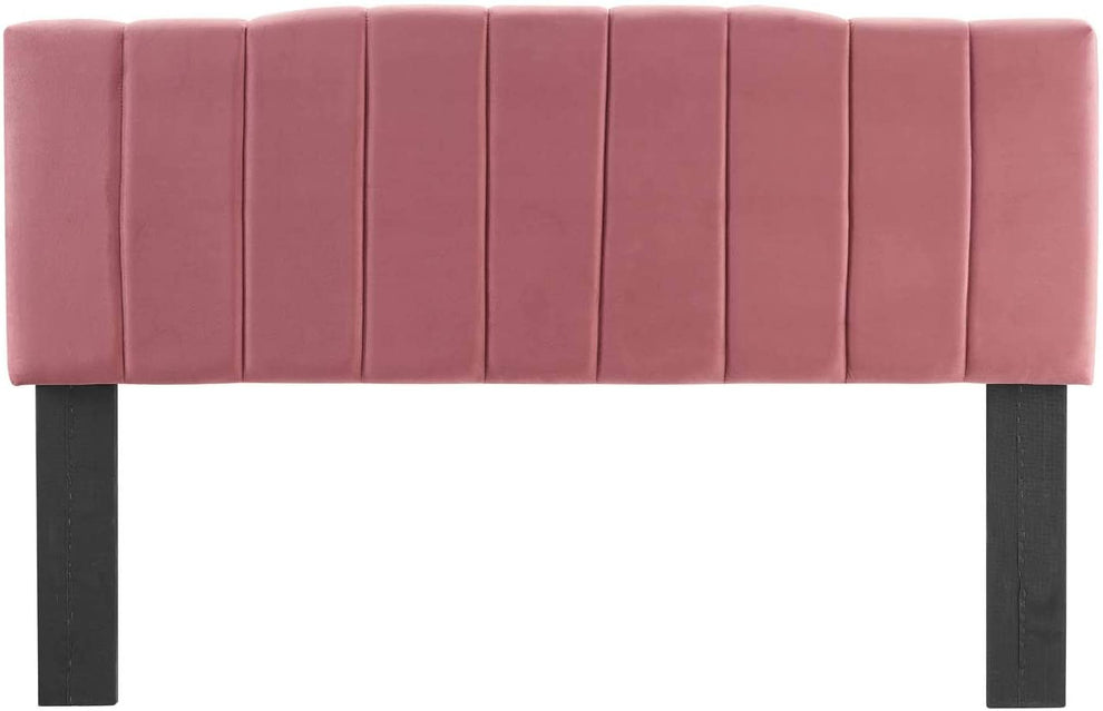 Modway Camilla Channel Tufted Full/Queen Performance Velvet Headboard - MOD-6182 | Headboards | Modishstore - 4
