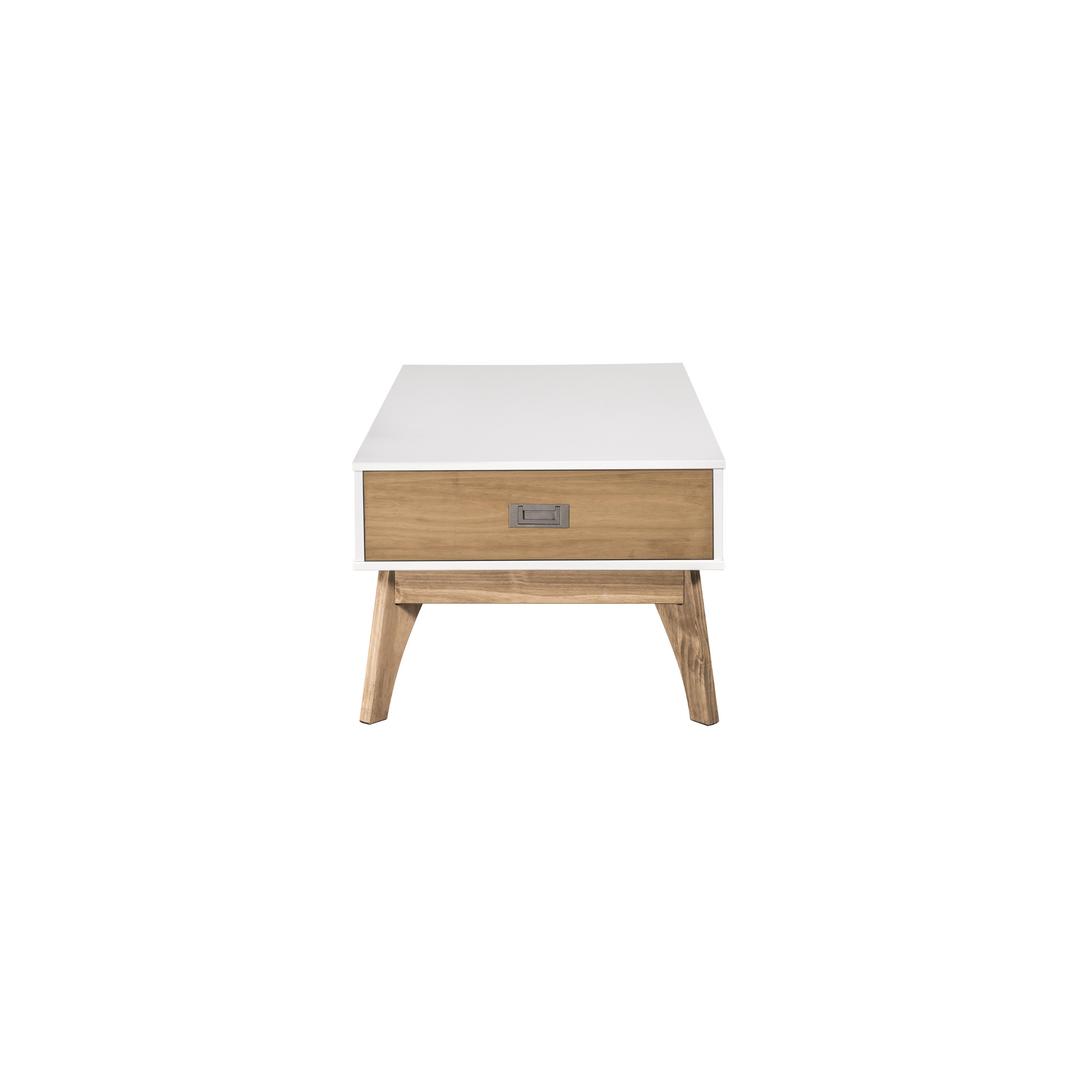 Manhattan Comfort Rustic Mid-Century Modern 2-Drawer Jackie 2.0 Coffee Table | Coffee Tables | Modishstore-4