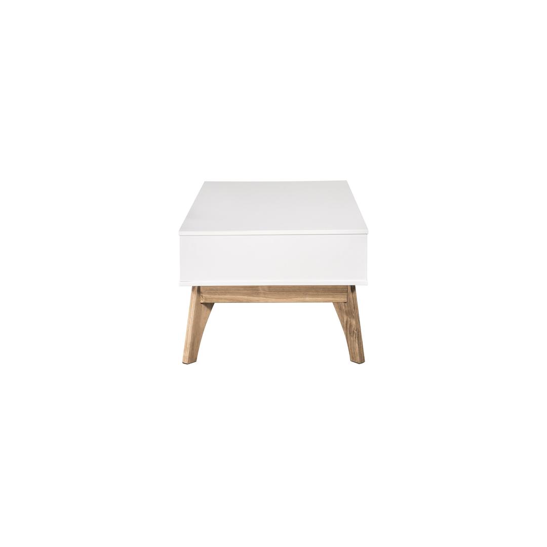 Manhattan Comfort Rustic Mid-Century Modern 2-Drawer Jackie 2.0 Coffee Table | Coffee Tables | Modishstore-5