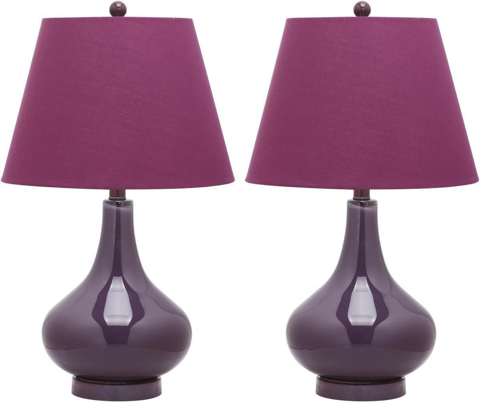 Safavieh Amy Gourd Glass Lamp | Table Lamps | Modishstore - 10