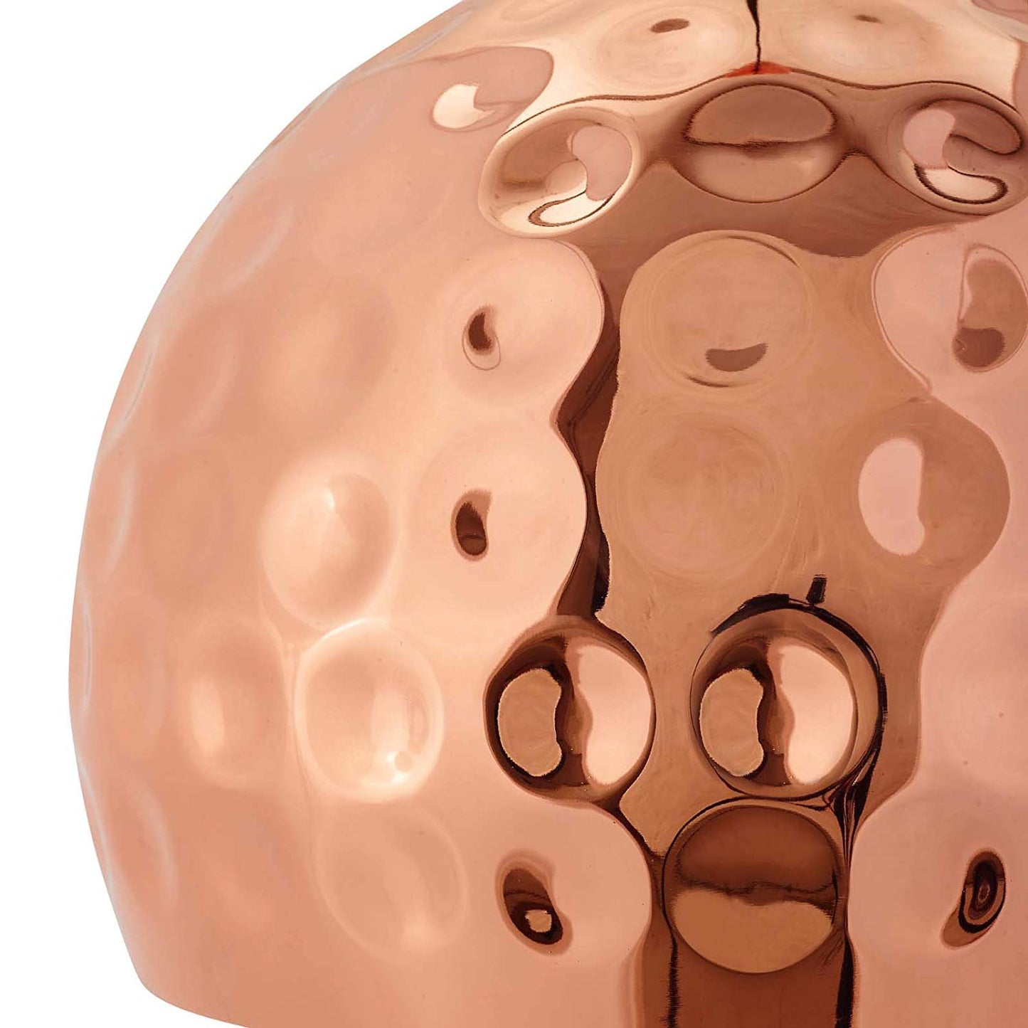 Modway Dimple 13.5" Half-Sphere Rose Gold Pendant Light | Pendant Lamps | Modishstore-4
