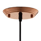 Modway Dimple 10" Half-Sphere Rose Gold Pendant Light | Pendant Lamps | Modishstore-2