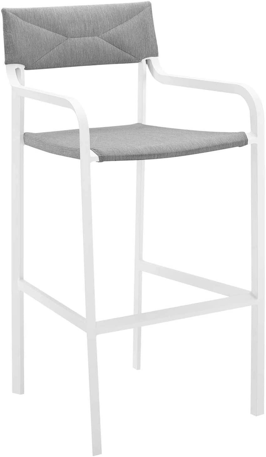 Modway Raleigh Outdoor Patio Aluminum Bar Stool Set of 2 - EEI-3963 | Bar Stools | Modishstore - 13