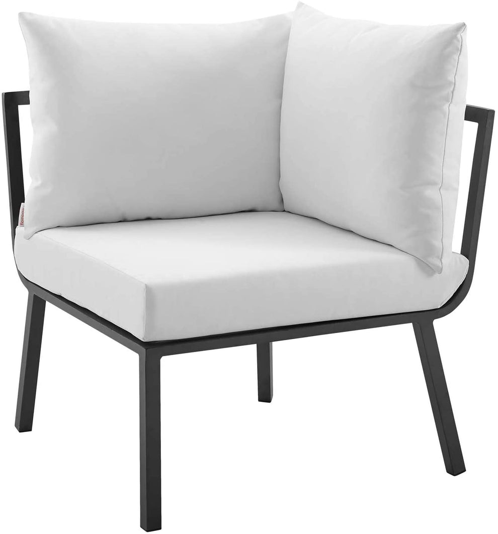 Modway Riverside 3 Piece Outdoor Patio Aluminum Sectional Sofa Set - EEI-3782 | Outdoor Sofas, Loveseats & Sectionals | Modishstore - 31