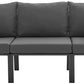 Modway Riverside 3 Piece Outdoor Patio Aluminum Sectional Sofa Set | Outdoor Sofas, Loveseats & Sectionals | Modishstore-11