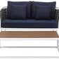Modway Stance 4 Piece Outdoor Patio Aluminum Sectional Sofa Set-EEI-3172 | Outdoor Sofas, Loveseats & Sectionals | Modishstore-7
