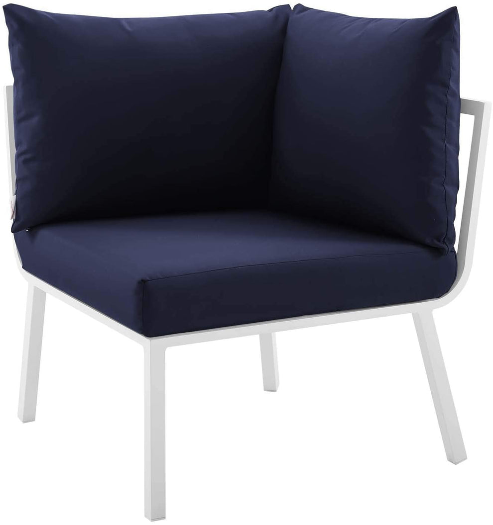 Modway Riverside 3 Piece Outdoor Patio Aluminum Sectional Sofa Set - EEI-3782 | Outdoor Sofas, Loveseats & Sectionals | Modishstore - 7