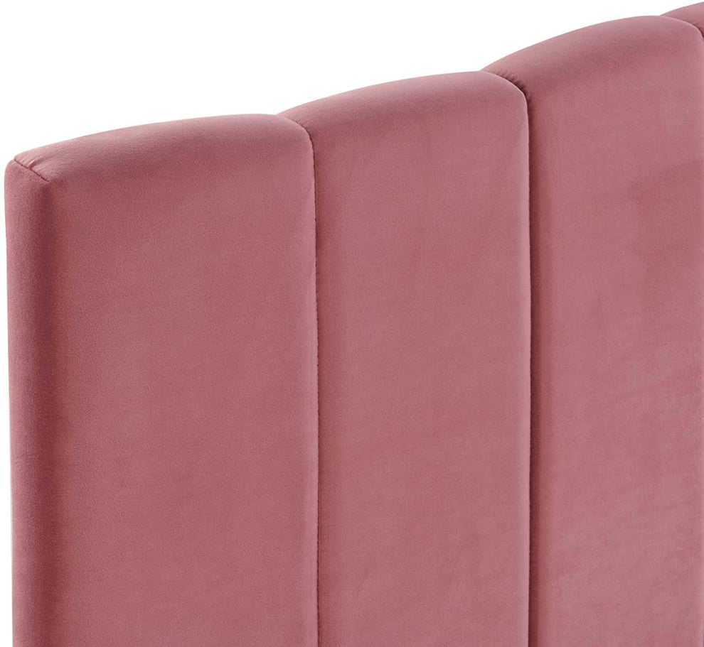 Modway Camilla Channel Tufted Full/Queen Performance Velvet Headboard - MOD-6182 | Headboards | Modishstore - 5