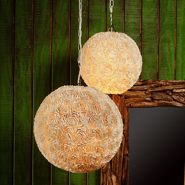Garden Age Supply Shell Rosa Hanging Lamps | Lanterns | Modishstore