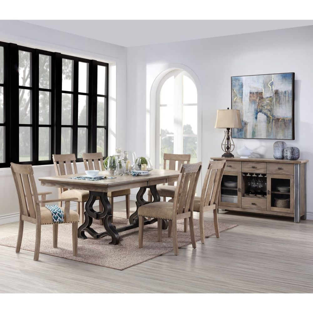 Nathaniel Dining Table By Acme Furniture | Dining Tables | Modishstore - 2